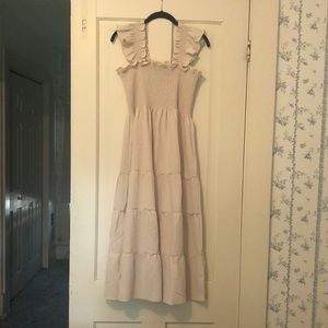 Ellie Nap Dress from Hill House Home in crepe, small.